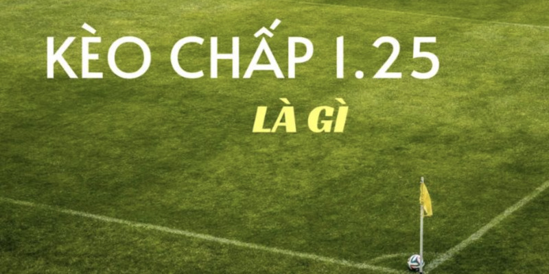 Kèo chấp 1.25 là gì?